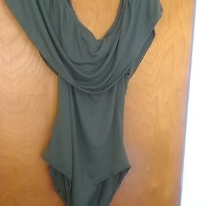 Olive green bodysuit!